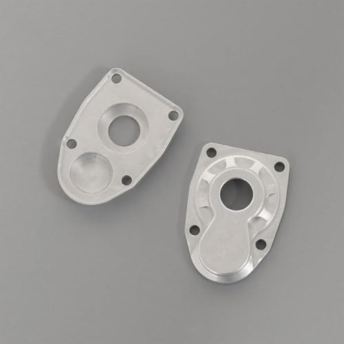 JCxYGAP Lenkknöchelgehäuse für III AXI03007 AR45 Achse kompatibel mit F9 -Portalachse vordere Rückmetallteile(Silver Rear) von JCxYGAP