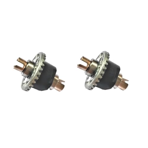 JCxYGAP Metal -Vorder- und hintere Differentialgänge für 1/16 RC -Autos und LKWs kompatibel mit XLHQ901 Q902 Q903 Modelle(2PCS) von JCxYGAP