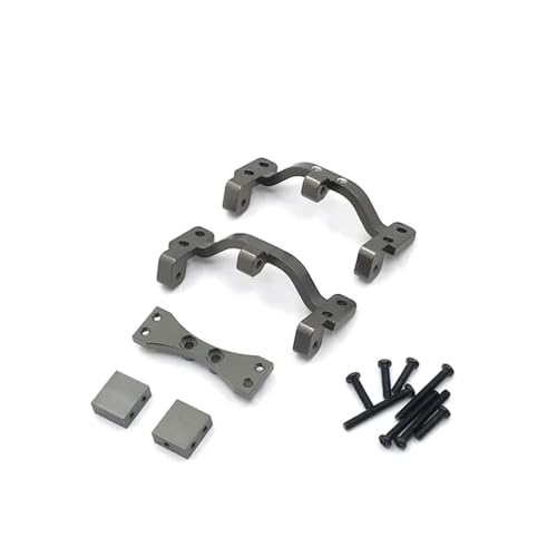JCxYGAP Metall -Pull -Stange -Halterung und Servo -Halterungshalterung kompatibel mit Mn Mn99S C14 C24 B14 B24 RC -Auto -Upgrade -Teile Anpassungen C24 Mn99s Modelle(for Titanium) von JCxYGAP