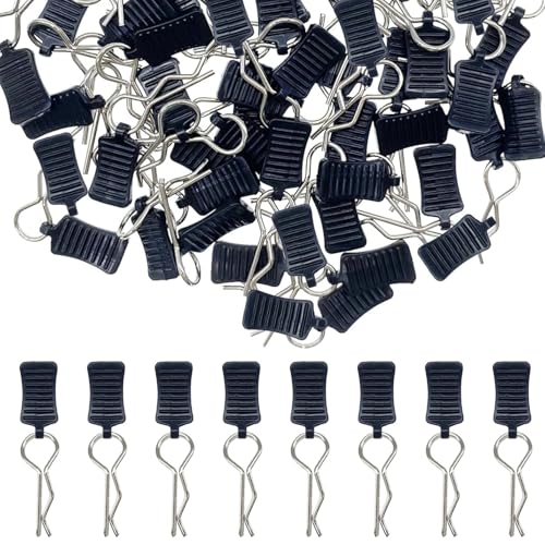 JDCMEI 24 Stück RC Karosserie Shell Pins, RC Karosserie Clips, R Typ Karosserieklammern, RC Körper Shell Pin mit Aufreißlaschen für 1/10, 1/12 und 1/16 Fernbedienung Auto Shell Modell JDCMEI 24 Stück RC Karosserie Shell Pins, RC Karosserie Clips, R Typ Karosserieklammern, RC Körper Shell Pin mit Aufreißlaschen für 1/10, 1/12 und 1/16 Fernbedienung Auto Shell Modell von JDCMEI