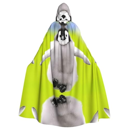 JDFHGNU Umhang mit Kapuze für Erwachsene, Unisex, Hexenumhang, Weihnachten, Party, Umhang, molliges Pinguin-Muster JDFHGNU Umhang mit Kapuze für Erwachsene, Unisex, Hexenumhang, Weihnachten, Party, Umhang, molliges Pinguin-Muster von JDFHGNU
