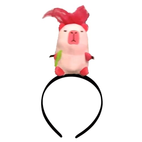 JDIEOQA Stylish Capybara Stirnband Cartoon Tiergeformtes Haarband Für Frauen Und Kinder Süße Bühnenaufführungen Kopfbedeckungs Ornament Bühnenaufführungen Haarband JDIEOQA Stylish Capybara Stirnband Cartoon Tiergeformtes Haarband Für Frauen Und Kinder Süße Bühnenaufführungen Kopfbedeckungs Ornament Bühnenaufführungen Haarband von JDIEOQA