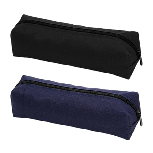 2-Teiliger Oxford-Briefpapierbeutel, Einfacher Bleistiftbeutel Mit Großer Kapazität, Wasserdichte Und Schmutzresistente Bleistiftbeutel, Multifunktionsspeicherbeutel. von JDNFKG