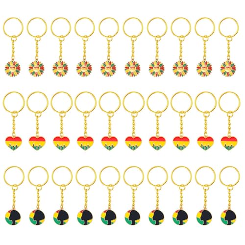 JDNH 30 Stück schwarze Geschichte Monat Schlüsselanhänger Zincs Legierung afrikanische Amerikaner Erbe Event hängende Party Dekorationen Acryl Schlüsselanhänger Bulk JDNH 30 Stück schwarze Geschichte Monat Schlüsselanhänger Zincs Legierung afrikanische Amerikaner Erbe Event hängende Party Dekorationen Acryl Schlüsselanhänger Bulk von JDNH