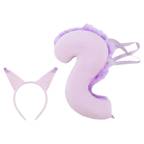 JDNH Eichhörnchen-Kostüm-Set, Eichhörnchen-Ohren, Stirnband mit Eichhörnchen-Schwanz, Halloween-Kostüm, Partyzubehör, für Jungen und Mädchen JDNH Eichhörnchen-Kostüm-Set, Eichhörnchen-Ohren, Stirnband mit Eichhörnchen-Schwanz, Halloween-Kostüm, Partyzubehör, für Jungen und Mädchen von JDNH