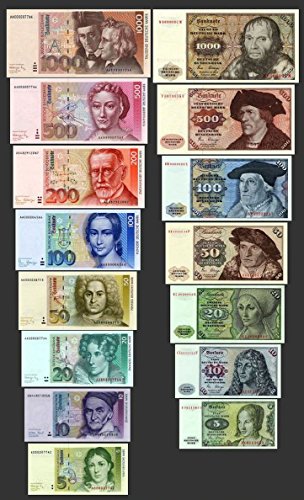 *** 5,10,20,50,100,200,500,1000 DM Geldscheine 1980,1991-2 Sätze - Pick 30-44 - Reproduktion *** *** 5,10,20,50,100,200,500,1000 DM Geldscheine 1980,1991-2 Sätze - Pick 30-44 - Reproduktion *** von JDS Collection
