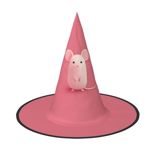 JDbncxe 1 x Halloween-Hut – Die kleine Maus, die einen Fehler gemacht hat, Druck Hexen Dekor Party, Cosplay Zubehör, Festlicher Karneval Stirnband, Magic Wizard Cap JDbncxe 1 x Halloween-Hut – Die kleine Maus, die einen Fehler gemacht hat, Druck Hexen Dekor Party, Cosplay Zubehör, Festlicher Karneval Stirnband, Magic Wizard Cap von JDbncxe