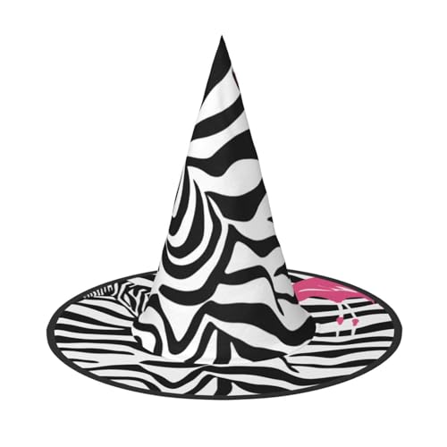 JDbncxe 1PC Halloween Hut - Abstrakter Zebradruck Hexen Dekor Party Cosplay Zubehör Festlich Karneval Stirnband Magic Wizard Cap JDbncxe 1PC Halloween Hut - Abstrakter Zebradruck Hexen Dekor Party Cosplay Zubehör Festlich Karneval Stirnband Magic Wizard Cap von JDbncxe
