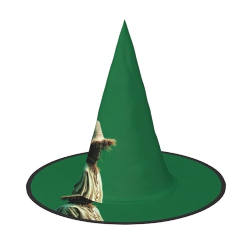 JDbncxe 1PC Halloween Hut - Die Schönheit der Vogelscheuche Druck Hexen Dekor Party Cosplay Zubehör Festlich Karneval Stirnband Magic Wizard Cap JDbncxe 1PC Halloween Hut - Die Schönheit der Vogelscheuche Druck Hexen Dekor Party Cosplay Zubehör Festlich Karneval Stirnband Magic Wizard Cap von JDbncxe