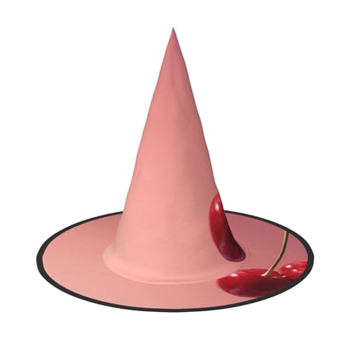 JDbncxe 1PC Halloween Hut - Kleine Kirsche Druck Hexen Dekor Party Cosplay Zubehör Festlich Karneval Stirnband Magic Wizard Cap JDbncxe 1PC Halloween Hut - Kleine Kirsche Druck Hexen Dekor Party Cosplay Zubehör Festlich Karneval Stirnband Magic Wizard Cap von JDbncxe