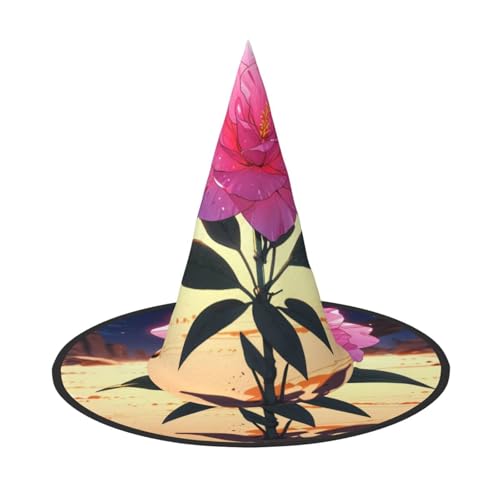 JDbncxe 1PC Halloween Hut - Leuchtende Blumen Druck Hexen Dekor Party Cosplay Zubehör Festlich Karneval Stirnband Magic Wizard Cap JDbncxe 1PC Halloween Hut - Leuchtende Blumen Druck Hexen Dekor Party Cosplay Zubehör Festlich Karneval Stirnband Magic Wizard Cap von JDbncxe
