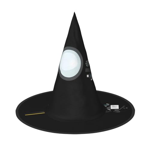 JDbncxe 1PC Halloween Hut - Lupe Druck Hexen Dekor Party Cosplay Zubehör Festlich Karneval Stirnband Magic Wizard Cap JDbncxe 1PC Halloween Hut - Lupe Druck Hexen Dekor Party Cosplay Zubehör Festlich Karneval Stirnband Magic Wizard Cap von JDbncxe