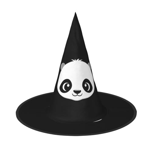 JDbncxe 1PC Halloween Hut - Schwarz und Weiß Bär Kopf Druck Hexen Dekor Party Cosplay Zubehör Festlich Karneval Stirnband Magic Wizard Cap JDbncxe 1PC Halloween Hut - Schwarz und Weiß Bär Kopf Druck Hexen Dekor Party Cosplay Zubehör Festlich Karneval Stirnband Magic Wizard Cap von JDbncxe
