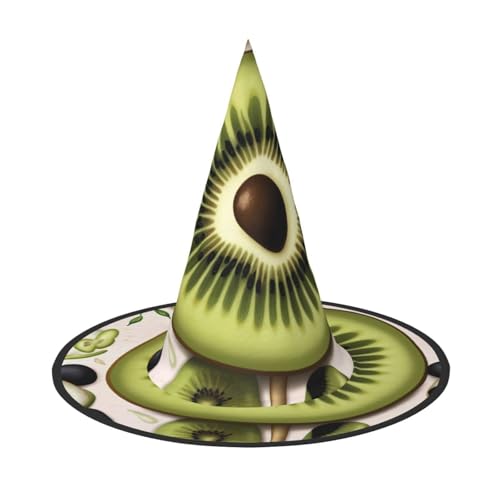 JDbncxe 2 Stück Halloween-Hut – Avocado-Druck, Hexen-Dekor, Party, Cosplay-Zubehör, festlicher Karneval, Stirnband, magische Zauberer-Kappe JDbncxe 2 Stück Halloween-Hut – Avocado-Druck, Hexen-Dekor, Party, Cosplay-Zubehör, festlicher Karneval, Stirnband, magische Zauberer-Kappe von JDbncxe
