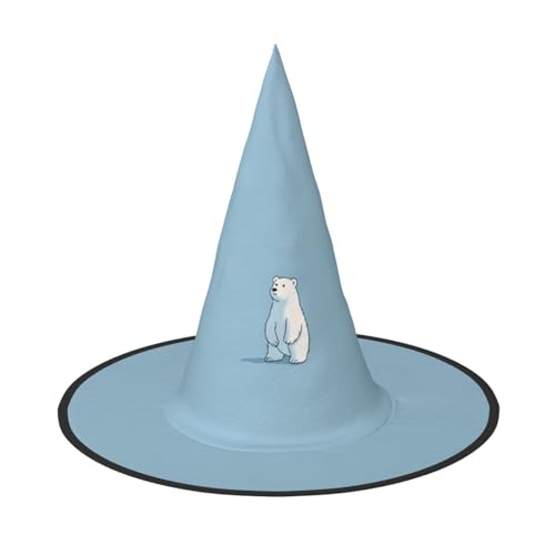 JDbncxe 2 Stück Halloween-Hut – Blaues Meer Eisbär Druck Hexen Dekor Party Cosplay Zubehör Festlicher Karneval Stirnband Magic Wizard Cap JDbncxe 2 Stück Halloween-Hut – Blaues Meer Eisbär Druck Hexen Dekor Party Cosplay Zubehör Festlicher Karneval Stirnband Magic Wizard Cap von JDbncxe