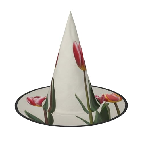 JDbncxe 3 Stück Halloween-Hut – Drei Tulpenblumen Druck Hexen Dekor Party Cosplay Zubehör Festlicher Karneval Stirnband Magic Wizard Cap JDbncxe 3 Stück Halloween-Hut – Drei Tulpenblumen Druck Hexen Dekor Party Cosplay Zubehör Festlicher Karneval Stirnband Magic Wizard Cap von JDbncxe