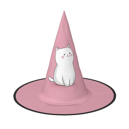 JDbncxe 3 x Halloween-Hut: Verkleiden Sie sich als süßes Kätzchen-Druck, Hexen-Dekor, Party, Cosplay-Zubehör, festliches Karnevals-Stirnband, magische Zauberer-Kappe JDbncxe 3 x Halloween-Hut: Verkleiden Sie sich als süßes Kätzchen-Druck, Hexen-Dekor, Party, Cosplay-Zubehör, festliches Karnevals-Stirnband, magische Zauberer-Kappe von JDbncxe