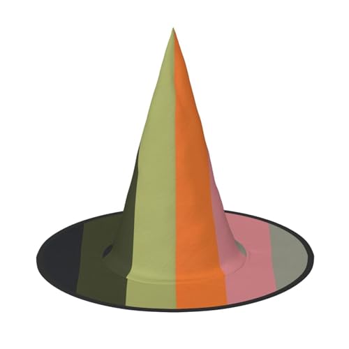 JDbncxe Halloween-Hut – Farbstreifen, Hexen-Dekor, Party, Cosplay-Zubehör, festliches Karnevals-Stirnband, magische Zauberer-Kappe, 2 Stück JDbncxe Halloween-Hut – Farbstreifen, Hexen-Dekor, Party, Cosplay-Zubehör, festliches Karnevals-Stirnband, magische Zauberer-Kappe, 2 Stück von JDbncxe
