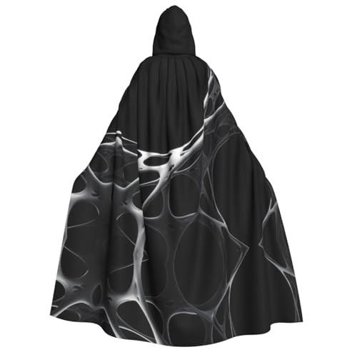 JDbncxe Halloween Kapuzenumhang Kostüm - Unisex Erwachsene Ausstellung von Kunstwerken Druck Umhang für Partys, Karneval, Comic Ausstellungen & mehr von JDbncxe