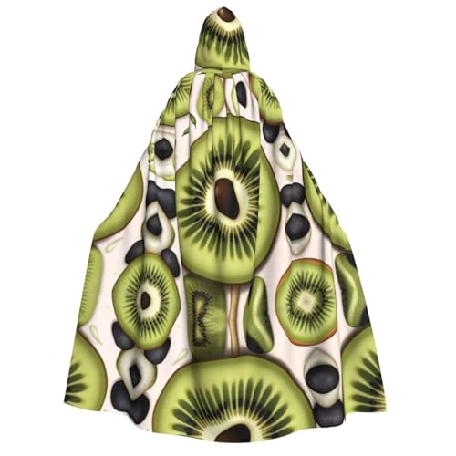 JDbncxe Halloween Kapuzenumhang Kostüm - Unisex Erwachsene Avocado Print Cape für Partys, Karneval, Comic Ausstellungen & mehr von JDbncxe