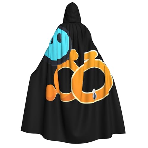 JDbncxe Halloween Kapuzenumhang Kostüm - Unisex Erwachsene Kreis Druck Umhang für Partys, Karneval, Comic Ausstellungen & mehr JDbncxe Halloween Kapuzenumhang Kostüm - Unisex Erwachsene Kreis Druck Umhang für Partys, Karneval, Comic Ausstellungen & mehr von JDbncxe