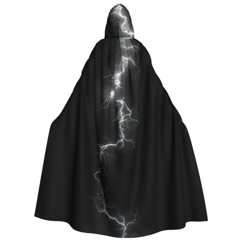 JDbncxe Halloween Kapuzenumhang Kostüm - Unisex Erwachsene Lightning Print Umhang für Partys, Karneval, Comic Ausstellungen & mehr JDbncxe Halloween Kapuzenumhang Kostüm - Unisex Erwachsene Lightning Print Umhang für Partys, Karneval, Comic Ausstellungen & mehr von JDbncxe