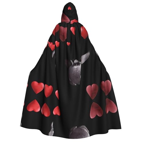 JDbncxe Halloween Kapuzenumhang Kostüm - Unisex Erwachsene Love is Floating Print Cape für Partys, Karneval, Comic Ausstellungen & mehr JDbncxe Halloween Kapuzenumhang Kostüm - Unisex Erwachsene Love is Floating Print Cape für Partys, Karneval, Comic Ausstellungen & mehr von JDbncxe