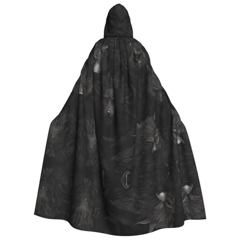 JDbncxe Halloween Kapuzenumhang Kostüm – Unisex Erwachsene Mutated Dark Body Print Cape für Partys, Karneval, Comic Ausstellungen & mehr JDbncxe Halloween Kapuzenumhang Kostüm – Unisex Erwachsene Mutated Dark Body Print Cape für Partys, Karneval, Comic Ausstellungen & mehr von JDbncxe