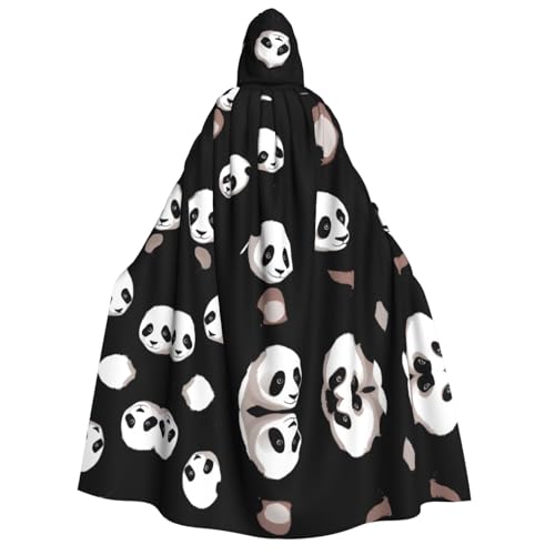 JDbncxe Halloween Kapuzenumhang Kostüm - Unisex Erwachsene Niedlicher Riesenpanda Druck Umhang für Partys, Karneval, Comic Ausstellungen und mehr JDbncxe Halloween Kapuzenumhang Kostüm - Unisex Erwachsene Niedlicher Riesenpanda Druck Umhang für Partys, Karneval, Comic Ausstellungen und mehr von JDbncxe