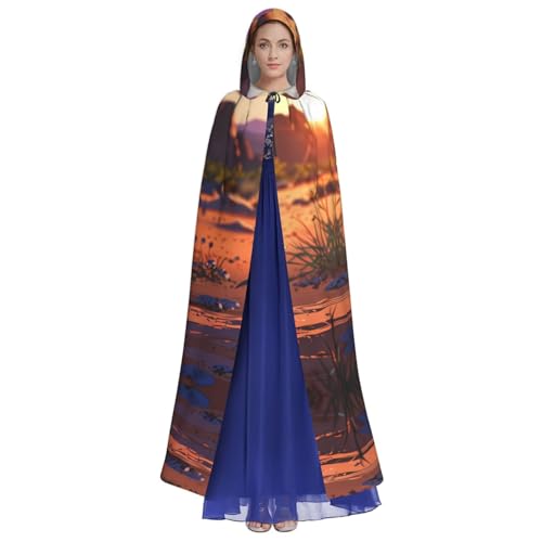 JDbncxe Halloween Kapuzenumhang Kostüm - Unisex Erwachsene Wüstenrose Druck Umhang für Partys, Karneval, Comic Ausstellungen & mehr JDbncxe Halloween Kapuzenumhang Kostüm - Unisex Erwachsene Wüstenrose Druck Umhang für Partys, Karneval, Comic Ausstellungen & mehr von JDbncxe