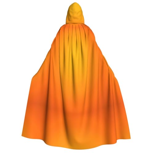 JDbncxe Halloween-Kostüm mit Kapuze – Unisex für Erwachsene, die Schönheit der reinen Farbe, bedruckter Umhang für Partys, Karneval, Comic-Ausstellungen und mehr von JDbncxe