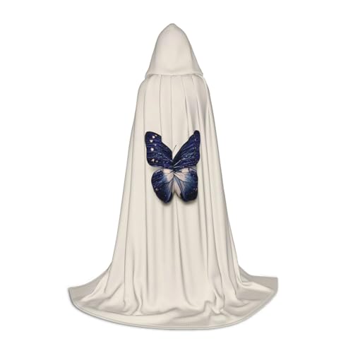 JDbncxe M Halloween Kapuzenumhang Schmetterling Futtersuche Druck - Unisex Kostüm Umhang für Cosplay, Comic Ausstellung, Karneval Party JDbncxe M Halloween Kapuzenumhang Schmetterling Futtersuche Druck - Unisex Kostüm Umhang für Cosplay, Comic Ausstellung, Karneval Party von JDbncxe