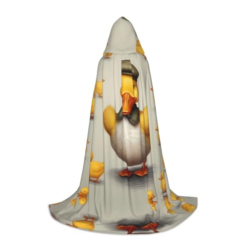 JDbncxe S Halloween Kapuzenumhang Mutter Huhn mit Hut Druck - Unisex Kostüm Umhang für Cosplay, Comic Ausstellung, Karneval Party JDbncxe S Halloween Kapuzenumhang Mutter Huhn mit Hut Druck - Unisex Kostüm Umhang für Cosplay, Comic Ausstellung, Karneval Party von JDbncxe