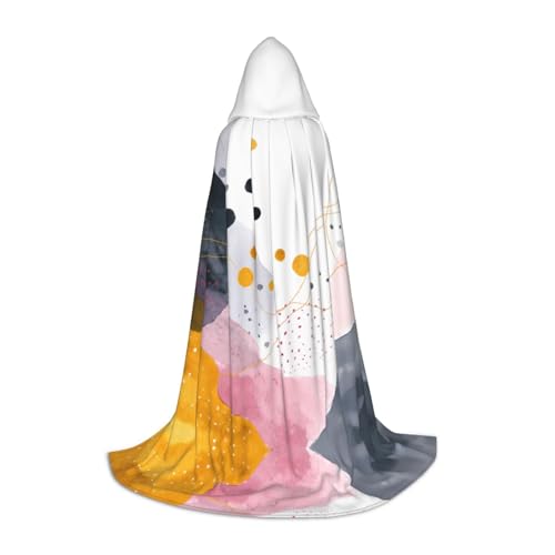 JDbncxe S Halloween-Kapuzenumhang mit Farbweltdruck, Unisex-Kostüm-Umhang für Cosplay, Comic-Ausstellung, Karnevalsparty JDbncxe S Halloween-Kapuzenumhang mit Farbweltdruck, Unisex-Kostüm-Umhang für Cosplay, Comic-Ausstellung, Karnevalsparty von JDbncxe