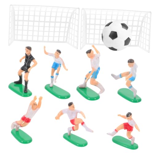JECOMPRIS 1 Satz Dekoration Der Fußballmannschaft Fußball-geburtstagskuchendekoration Übereinstimmen Fußballkuchendekorationen Fußball-kuchen-dekoration Sport Thema Fußballkuchen -top Pvc JECOMPRIS 1 Satz Dekoration Der Fußballmannschaft Fußball-geburtstagskuchendekoration Übereinstimmen Fußballkuchendekorationen Fußball-kuchen-dekoration Sport Thema Fußballkuchen -top Pvc von JECOMPRIS
