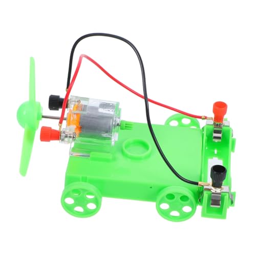 JECOMPRIS 1 Satz Windmotorauto DIY-Auto-Wissenschaftsprojekt windbetriebenes Automodell Wissenschaftsprojekt-Requisite Lehrhilfe Windbetriebenes Autospielzeug Physik-Lernexperiment Abs Grün JECOMPRIS 1 Satz Windmotorauto DIY-Auto-Wissenschaftsprojekt windbetriebenes Automodell Wissenschaftsprojekt-Requisite Lehrhilfe Windbetriebenes Autospielzeug Physik-Lernexperiment Abs Grün von JECOMPRIS