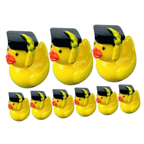JECOMPRIS 10 Stück Abschlusshut Entenküken Ornamente Miniaturfiguren Tierminiaturen Miniaturtiere Zum Verstecken Mikrolandschaft Miniatur Puppenhauszubehör Winzige Dinge Gelbes Harz JECOMPRIS 10 Stück Abschlusshut Entenküken Ornamente Miniaturfiguren Tierminiaturen Miniaturtiere Zum Verstecken Mikrolandschaft Miniatur Puppenhauszubehör Winzige Dinge Gelbes Harz von JECOMPRIS