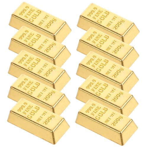 JECOMPRIS 10 Stück BRICS-Modell Minibar-Modell Simulation Puppenhaus-Miniatur-Stein Modell Minibar Tiny-House- kleine Ziegelsteine Mini-Steine Puppenhaus Ziegel Legierung Golden JECOMPRIS 10 Stück BRICS-Modell Minibar-Modell Simulation Puppenhaus-Miniatur-Stein Modell Minibar Tiny-House- kleine Ziegelsteine Mini-Steine Puppenhaus Ziegel Legierung Golden von JECOMPRIS