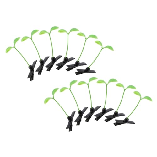 JECOMPRIS 12 Stück Teiliges Süße Pflanzen Haarklammern für Mädchen Kreative Grüne Sojasprossen Haarspangen Vielseitig für Verschiedene Haartypen Sicherer Halt für Festival und Alltagslooks JECOMPRIS 12 Stück Teiliges Süße Pflanzen Haarklammern für Mädchen Kreative Grüne Sojasprossen Haarspangen Vielseitig für Verschiedene Haartypen Sicherer Halt für Festival und Alltagslooks von JECOMPRIS