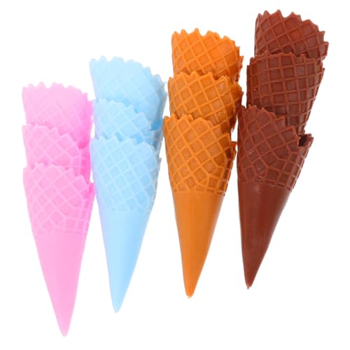 JECOMPRIS 12 Stücke Künstliche Lebensmittel Modell Lebensmittel Decor Mini Eistüten Modelle PVC Eistüte Dekoration JECOMPRIS 12 Stücke Künstliche Lebensmittel Modell Lebensmittel Decor Mini Eistüten Modelle PVC Eistüte Dekoration von JECOMPRIS