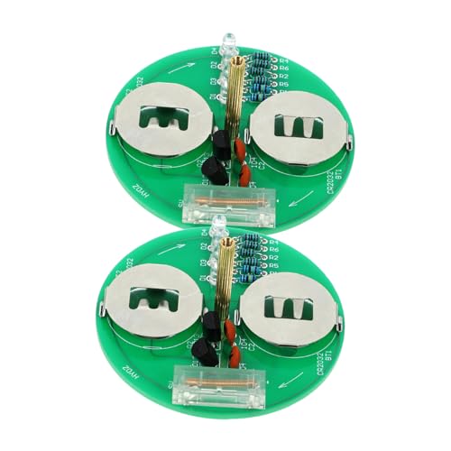 JECOMPRIS 2 Sätze Rotationsgyroskop-Lötsatz Elektronik-Kit Lötübungssets Gyroskop-Lötzubehör Gyroskop-DIY-Kit für den Unterricht Bauen Lötkit-Projekt elektronisches Gyroskop-Kit Plastik Grün JECOMPRIS 2 Sätze Rotationsgyroskop-Lötsatz Elektronik-Kit Lötübungssets Gyroskop-Lötzubehör Gyroskop-DIY-Kit für den Unterricht Bauen Lötkit-Projekt elektronisches Gyroskop-Kit Plastik Grün von JECOMPRIS