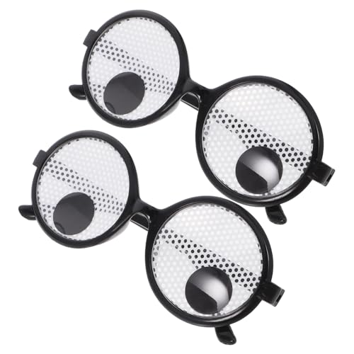 JECOMPRIS 2 Stück Rollbrille partybrille faschingsbrille Party-Deko-Gläser Spaßige Accessoires Halloween Kostümbrille Lachbrille alberne Brille für Erwachsene Halloween-Brille ABS-Kunststoff JECOMPRIS 2 Stück Rollbrille partybrille faschingsbrille Party-Deko-Gläser Spaßige Accessoires Halloween Kostümbrille Lachbrille alberne Brille für Erwachsene Halloween-Brille ABS-Kunststoff von JECOMPRIS