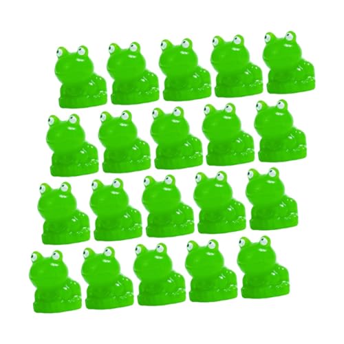 JECOMPRIS 20 Stück Mikro-Landschaftsfrosch-Ornamente Mini-Frösche aus Harz Froschverzierung Froschfiguren Sammlerstücke Kleine Froschfigur Frosch Miniaturfiguren realistischer Frosch Grün JECOMPRIS 20 Stück Mikro-Landschaftsfrosch-Ornamente Mini-Frösche aus Harz Froschverzierung Froschfiguren Sammlerstücke Kleine Froschfigur Frosch Miniaturfiguren realistischer Frosch Grün von JECOMPRIS