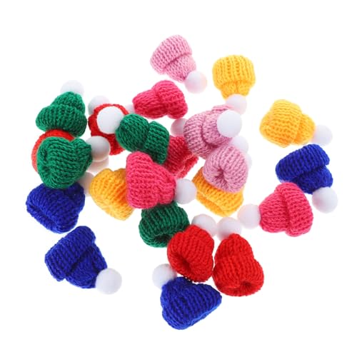 JECOMPRIS 24 Stück Mini Weihnachtsmützen Strickmützen für DIY Weihnachten Mini Hüte für Baumdekoration Weinflaschen Accessoires Süße Bastelideen mit Bommel Kreative Weihnachtsdeko JECOMPRIS 24 Stück Mini Weihnachtsmützen Strickmützen für DIY Weihnachten Mini Hüte für Baumdekoration Weinflaschen Accessoires Süße Bastelideen mit Bommel Kreative Weihnachtsdeko von JECOMPRIS