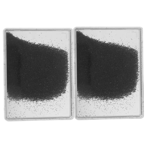 JECOMPRIS 2Stücke Eisenpulverbox für Magnetische Feld Demonstrationen Wissenschaftliches Lehrinstrument für Physik Experimente Labors Magnetischer zur Visuellen von JECOMPRIS