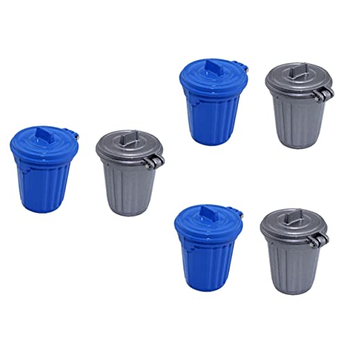 JECOMPRIS 3 Sätze Mülleimer Mini Abfalleimer Modell Für Mini Häuser Silber Dekoration Für Kinderzimmer Und Spielzeugwelten Realistische Gestaltung Und Verarbeitung 2 Stück * 3 JECOMPRIS 3 Sätze Mülleimer Mini Abfalleimer Modell Für Mini Häuser Silber Dekoration Für Kinderzimmer Und Spielzeugwelten Realistische Gestaltung Und Verarbeitung 2 Stück * 3 von JECOMPRIS