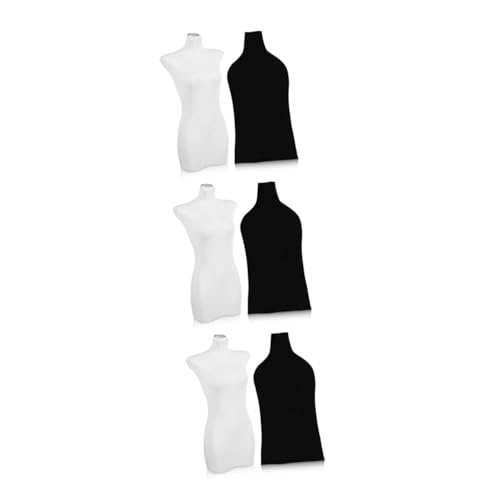 JECOMPRIS 3 Sätze Requisiten Für Halbkörpermodelle Tischpuppe Körperform Halbfigur Mannequin Stoffüberzug Mannequin Weibliche Kleiderformhülle Oberbekleidung Aus Baumwolle 2 Stück * 3 JECOMPRIS 3 Sätze Requisiten Für Halbkörpermodelle Tischpuppe Körperform Halbfigur Mannequin Stoffüberzug Mannequin Weibliche Kleiderformhülle Oberbekleidung Aus Baumwolle 2 Stück * 3 von JECOMPRIS