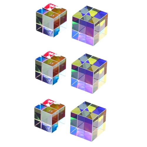 JECOMPRIS 3 Sätze Spektrometer Physikunterricht Optisches Instrument Würfelförmige Prismen-requisite Bunte Prismen Physik Prismen Optisches Experiment Würfelprismen Spiegel 2 Stück * 3 JECOMPRIS 3 Sätze Spektrometer Physikunterricht Optisches Instrument Würfelförmige Prismen-requisite Bunte Prismen Physik Prismen Optisches Experiment Würfelprismen Spiegel 2 Stück * 3 von JECOMPRIS