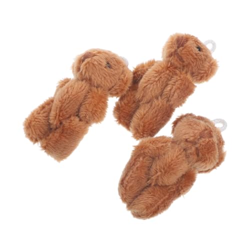 JECOMPRIS 3 Stück Teddybärenspielzeug Plüschtiere Puppenhaus Miniatur Plüschbär-Puppenspielzeug Mini-Bären- Bärendekor ausgestopftes Bärenspielzeug Mini-Bärenspielzeug Minibär Kaffee JECOMPRIS 3 Stück Teddybärenspielzeug Plüschtiere Puppenhaus Miniatur Plüschbär-Puppenspielzeug Mini-Bären- Bärendekor ausgestopftes Bärenspielzeug Mini-Bärenspielzeug Minibär Kaffee von JECOMPRIS