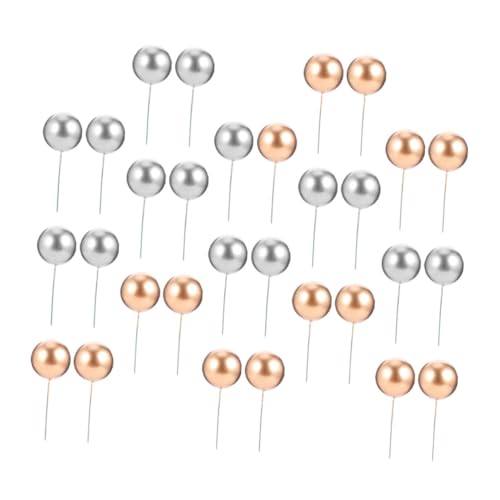 JECOMPRIS 50 Stück Dekorative Tortenstecker Schaumkugeln für Geburtstags und Hochzeitsfeiern Vielseitige Tortendekoration Wiederverwendbare und Praktische Cake Topper JECOMPRIS 50 Stück Dekorative Tortenstecker Schaumkugeln für Geburtstags und Hochzeitsfeiern Vielseitige Tortendekoration Wiederverwendbare und Praktische Cake Topper von JECOMPRIS